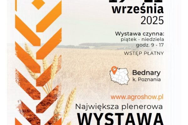 Plakat AgroShow 2025